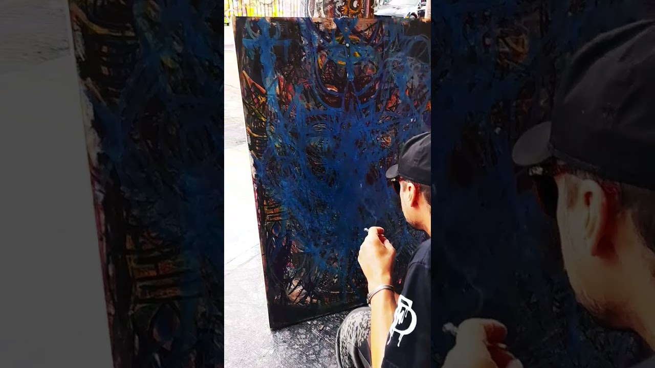 downtown Toronto graffiti artists