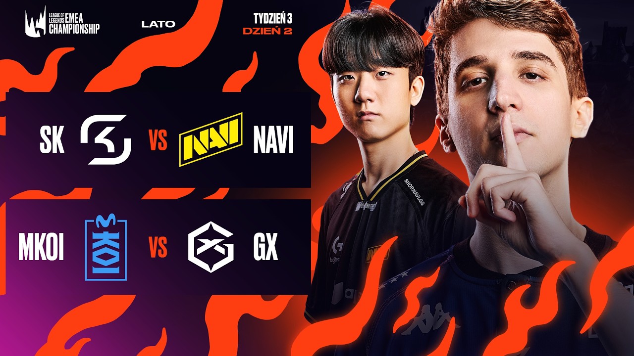 🔴NA'VI vs SK GAMING🔴MOVISTAR KOI vs GIANTX🔴W3D2 LEC SUMMER 2026🔴