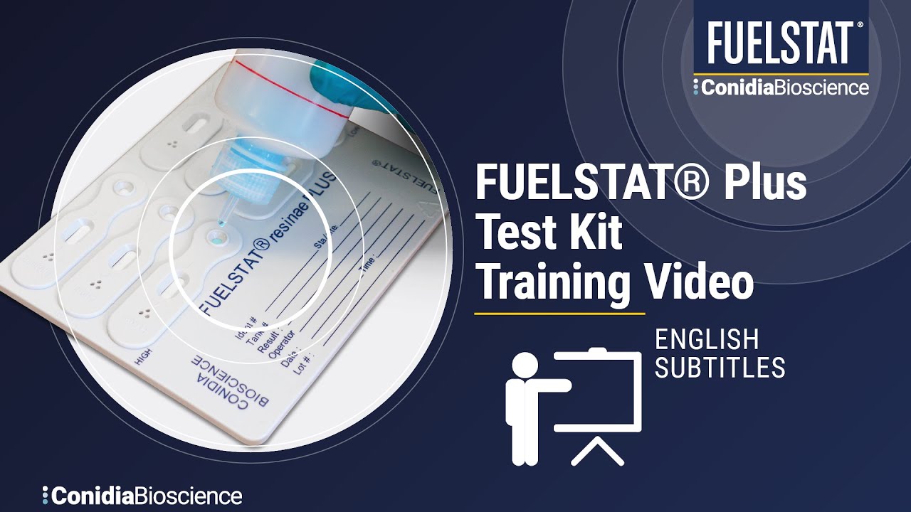FUELSTAT® Plus test kit training video (English subtitles)