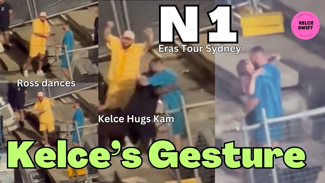 Travis Kelce’s ADORABLE GESTURE to Taylor Swift’s crew while waiting for her on N 1 Sydney Eras Tour