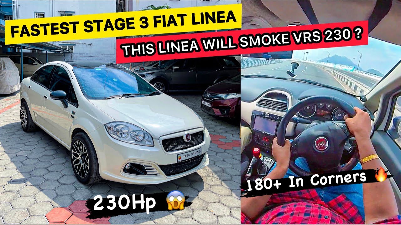Stage 3 Tuned Crazy Fiat Linea Review In Tamil 🚀 | Vrs 230 Killer ? 😱