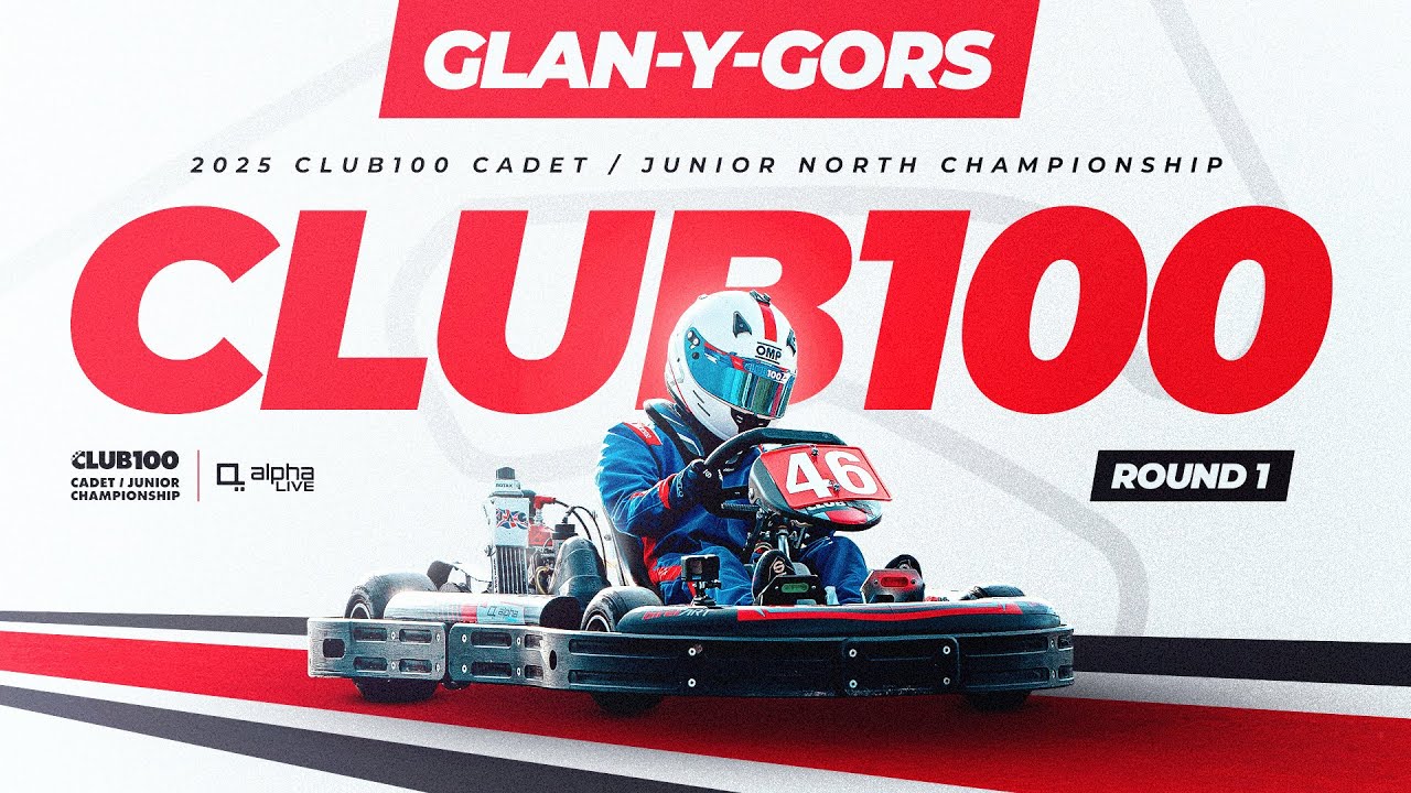 2025 CLUB100 Cadet / Junior North Championship Round 1 | Glan-Y-Gors | Livestream