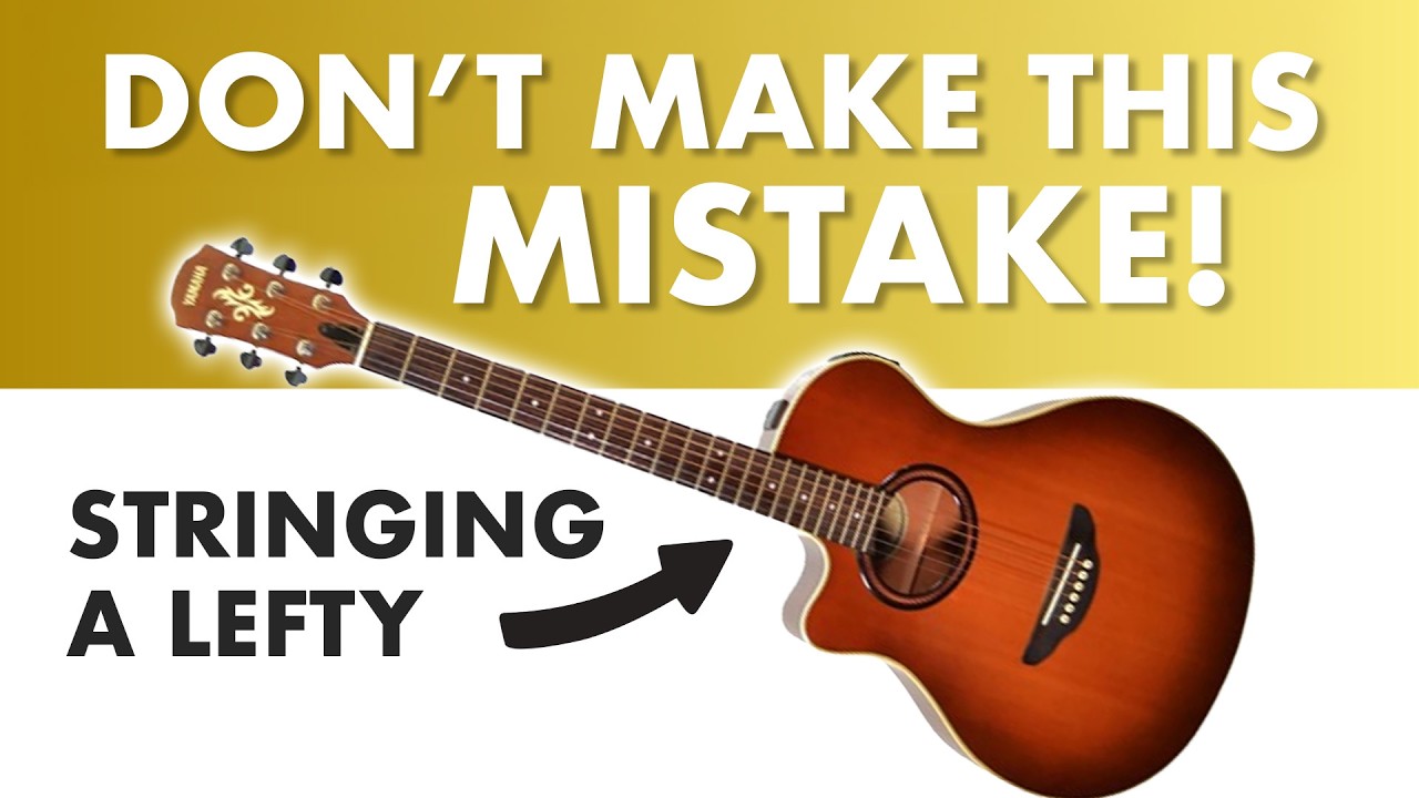 The LEFT-Handed Guitar Mistake EVERY Tech Makes! (How I Made It RIGHT)