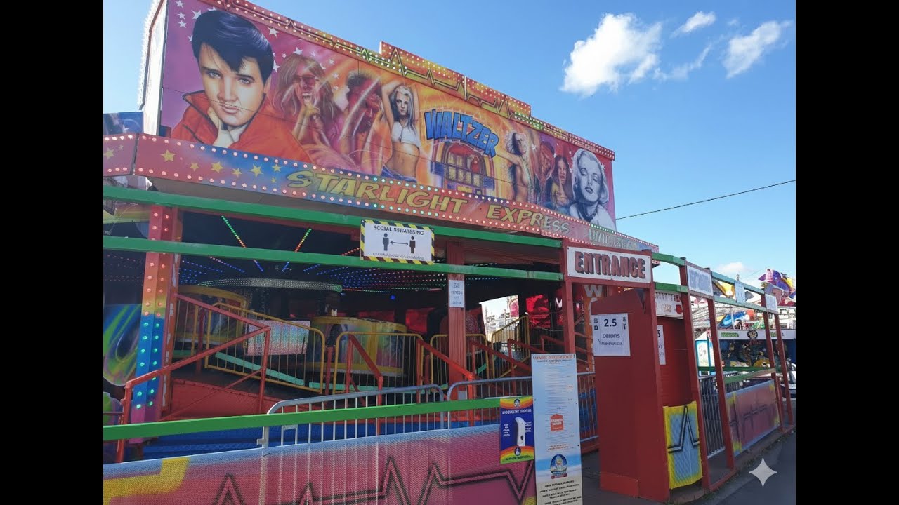 Starlight Express Waltzer R.J. Lakin Waltzer @ Offride Ocean Beach Pleasure Park 2023