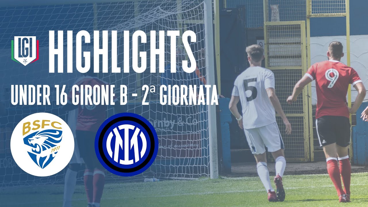 Highlights Brescia-Inter U16 A-B, 2^ giornata stagione 2023-24
