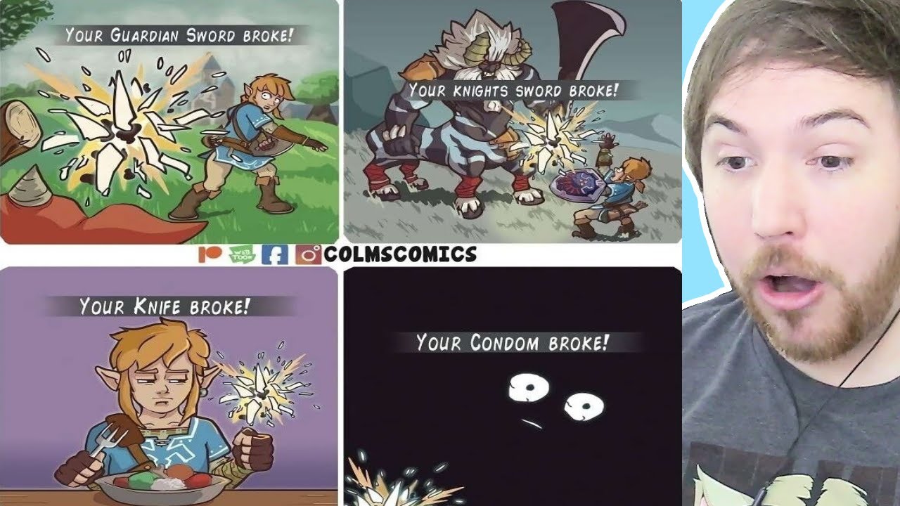 WHEN LINK'S PROTECTION BREAKS AT THE WORST TIME - Zelda Memes
