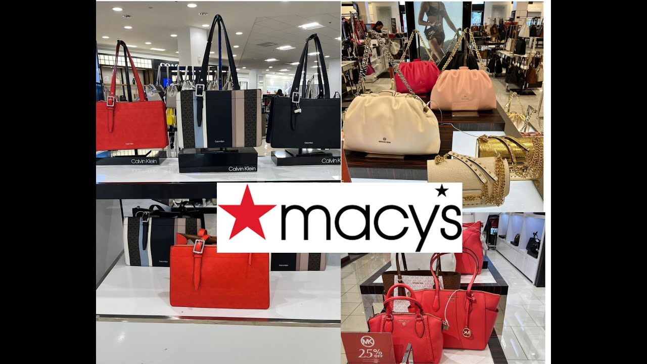 ❤️Macy's Top Designer Handbags on SALE - Michael Kors, Coach, CK, DKNY, Guess