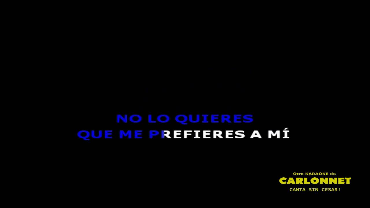 Me prefieres a mi - Arcangel (Karaoke)