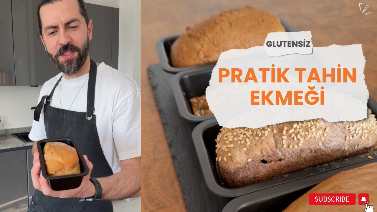 Pratik Tahin Ekmeği Tarifi - 0 Gluten %100 Sağlık
