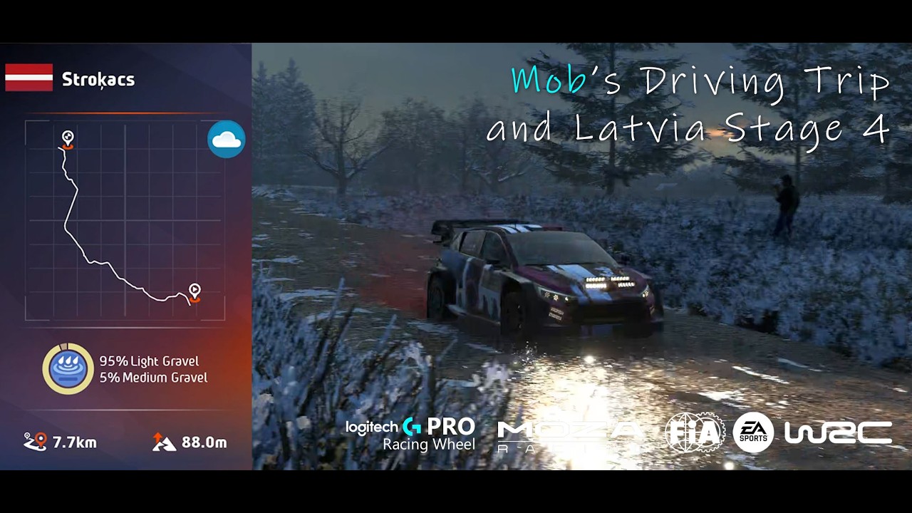 FIA WRC TET Rally Latvia Stage4