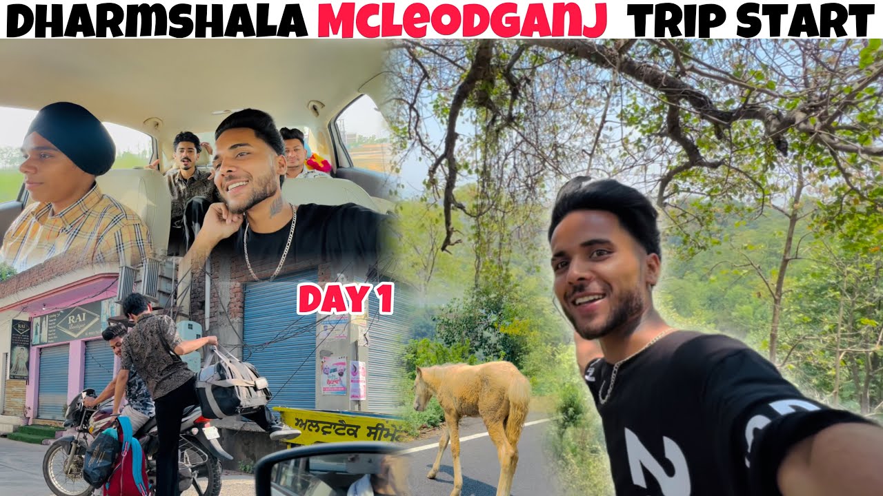Finally Dharmshala Mcleodganj Trip Start😍 || First Trip Of My Life😱 || Day-1