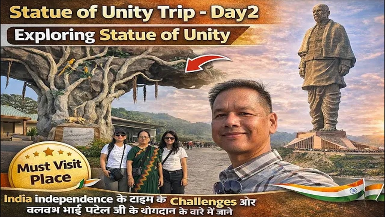 Exploring Statue Of Unity | Day 2 | Jungle Saffari | Pet Zone | Unity Glow Garden #statueofunity