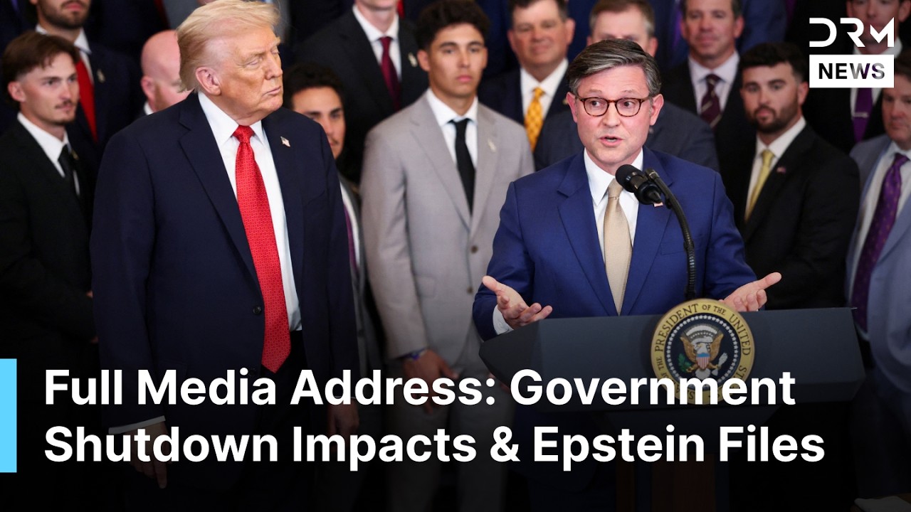 FULL MEDIA ADDRESS: Day 21 of Democrat Shutdown and Epstein Oversight Update | DRM News | AC1F