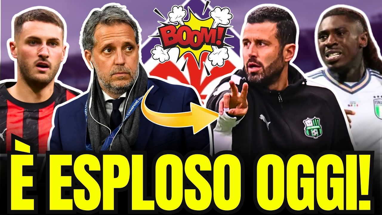 🚨URGENTE! NUOVO ALLENATORE E CAMBIAMENTO NELL'ATTACCO DELLA VIOLA? NOTIZIE DI FIORENTINA OGGI