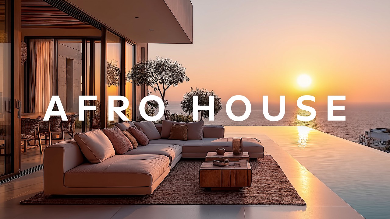 SUNSET AFRO HOUSE Ocean Lounge Mix | Golden Hour Vibes #3