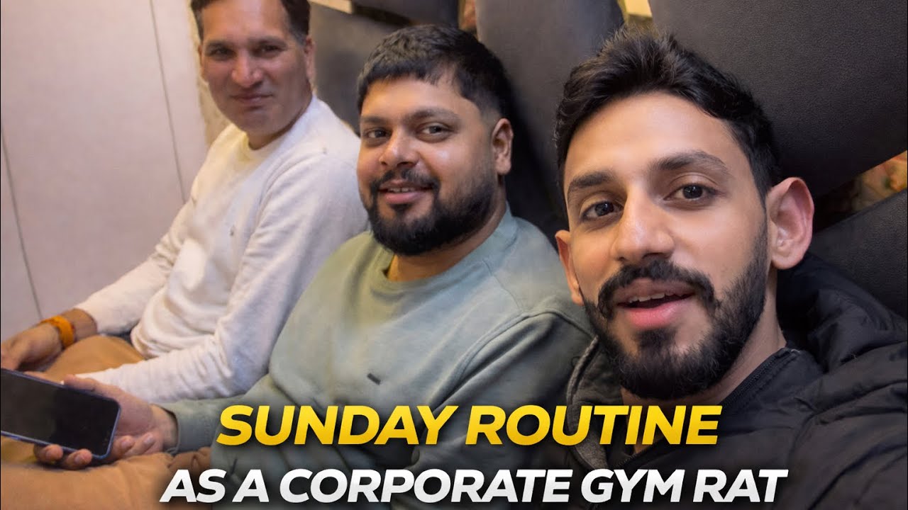 My Sunday Routine as a Corporate Gym Rat | Real Life Vlog❤️‍🔥