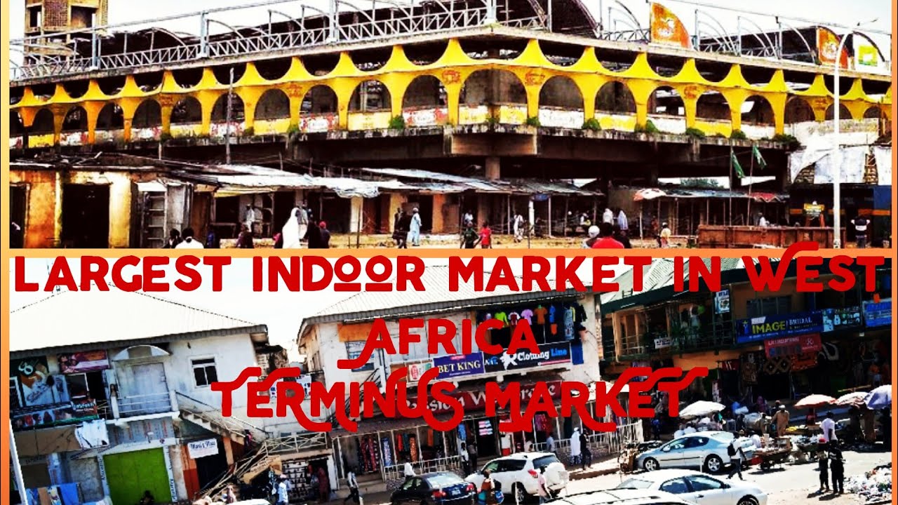 Largest indoor market in West Africa. Terminus market a.k.a Jos main market in Jos plateau state