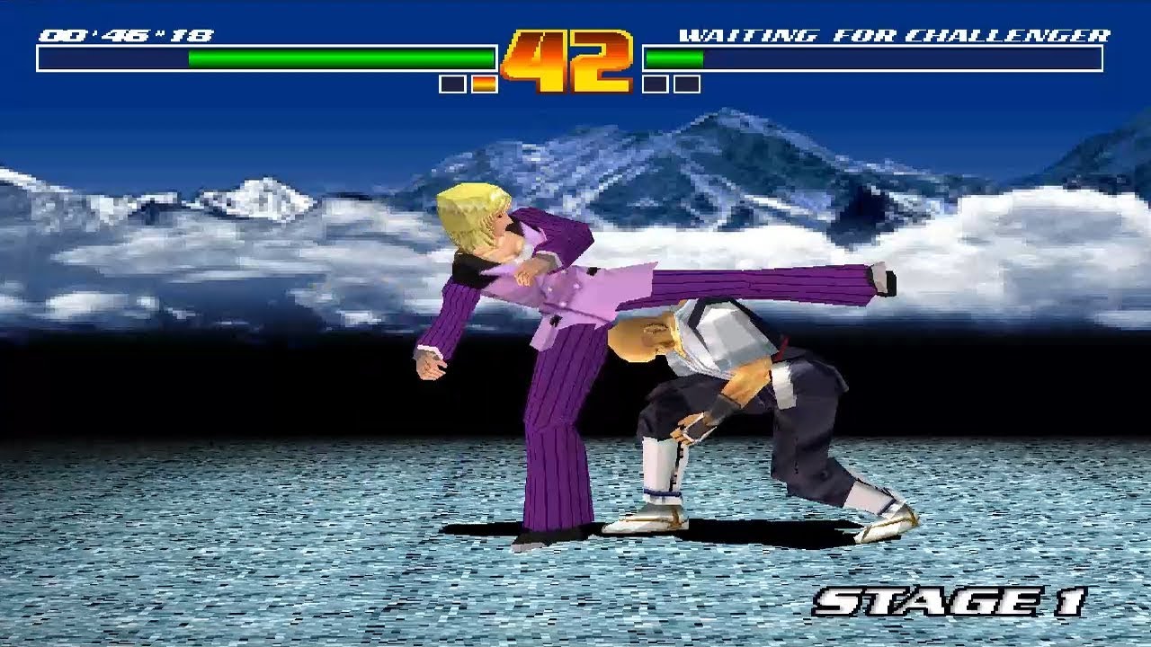 Fighter Maker [PS1] - play as Jennifer Lloyd