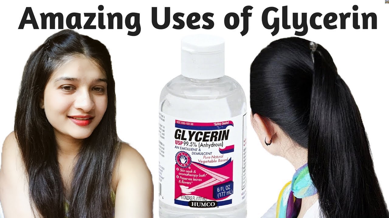 7 Amazing uses of Glycerin for Skin & Hair | How to Use Glycerin on Face & Hair | AVNI