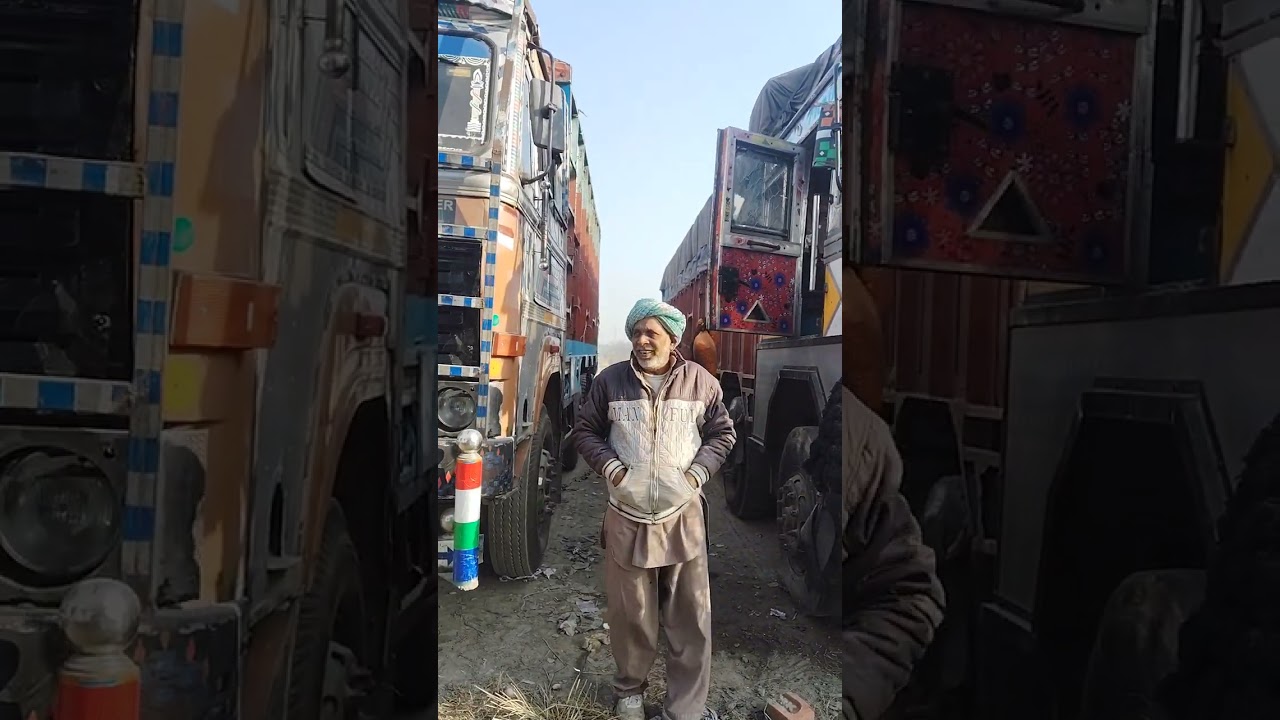पकवान तू मोहन कंपनी में गाड़ी चलाने आए राजेश ट्रक ड्राइवर