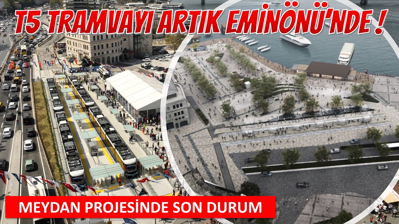 T5 Cibali-Eminönü Etabı Hizmete Açıldı (İlk Seferden İzlenimler)
