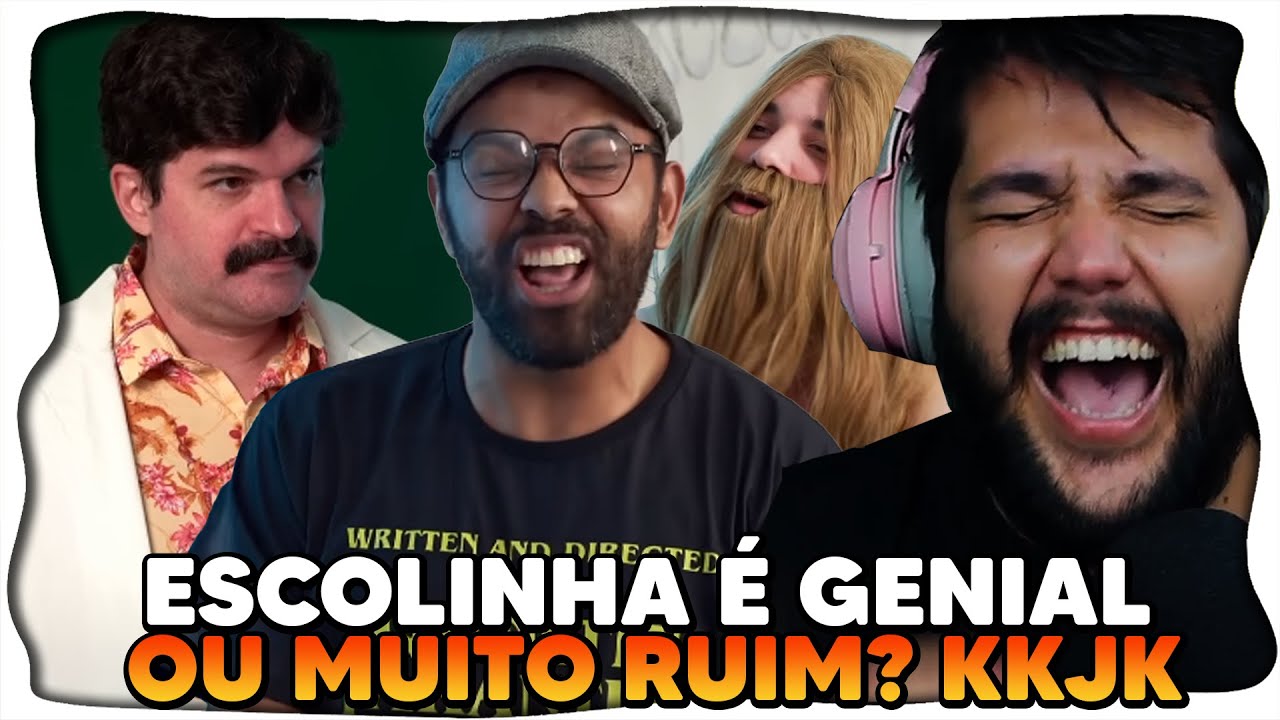 Escolinha do BROXADA SINISTRA é ENGRAÇADO ou UMA MERDA? KKKKKKKK