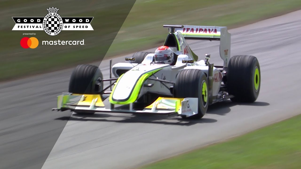 Reuniting Rubens Barrichello with the Brawn BGP001 10 years on