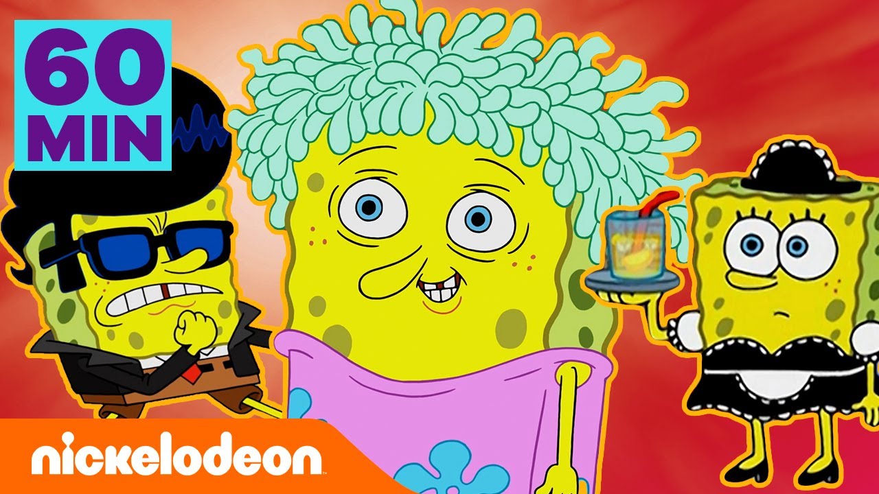 سبونج بوب | 60 دقيقة من أفضل أزياء سبونج بوب | Nickelodeon Arabia