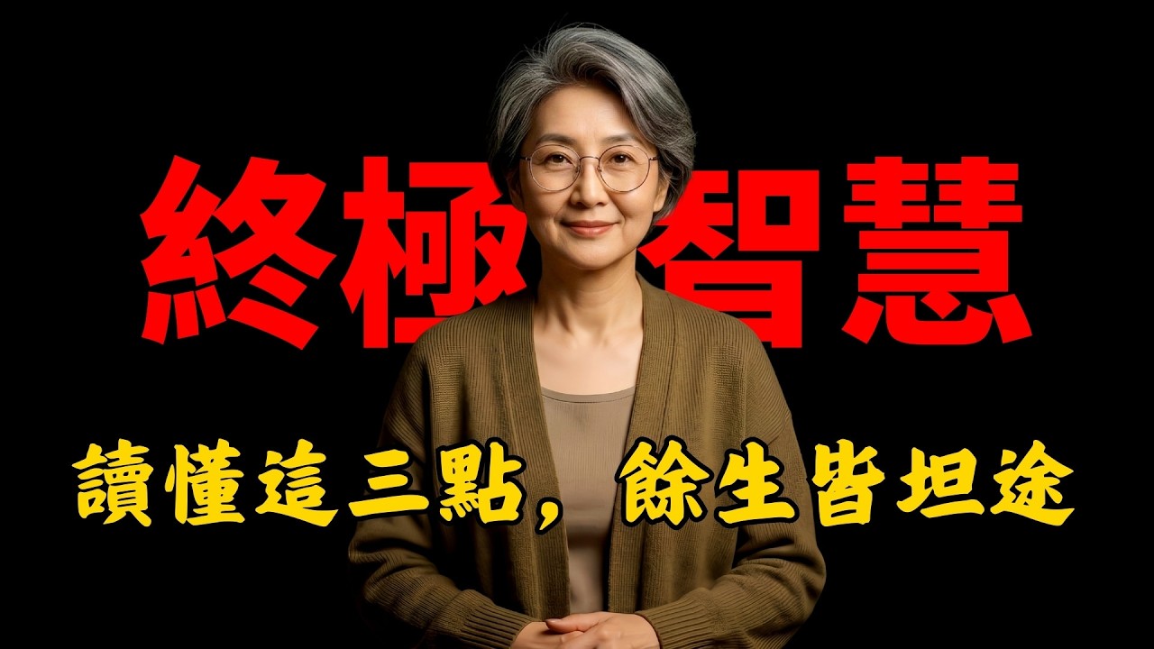 人活到最后，才懂这3个“狠”逻辑：看透这些，谁也伤不了你！