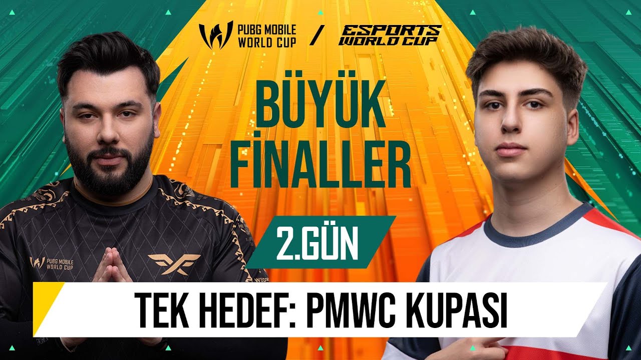 [TR] 2025 PMWC at EWC Büyük Finaller 2. Gün | PUBG MOBILE WORLD CUP - ESPORTS WORLD CUP