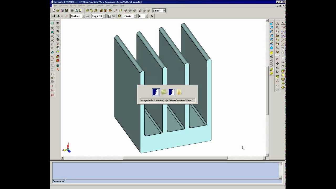 INTEGRATED Engineering Software: Adjusting your viewing options in 2D