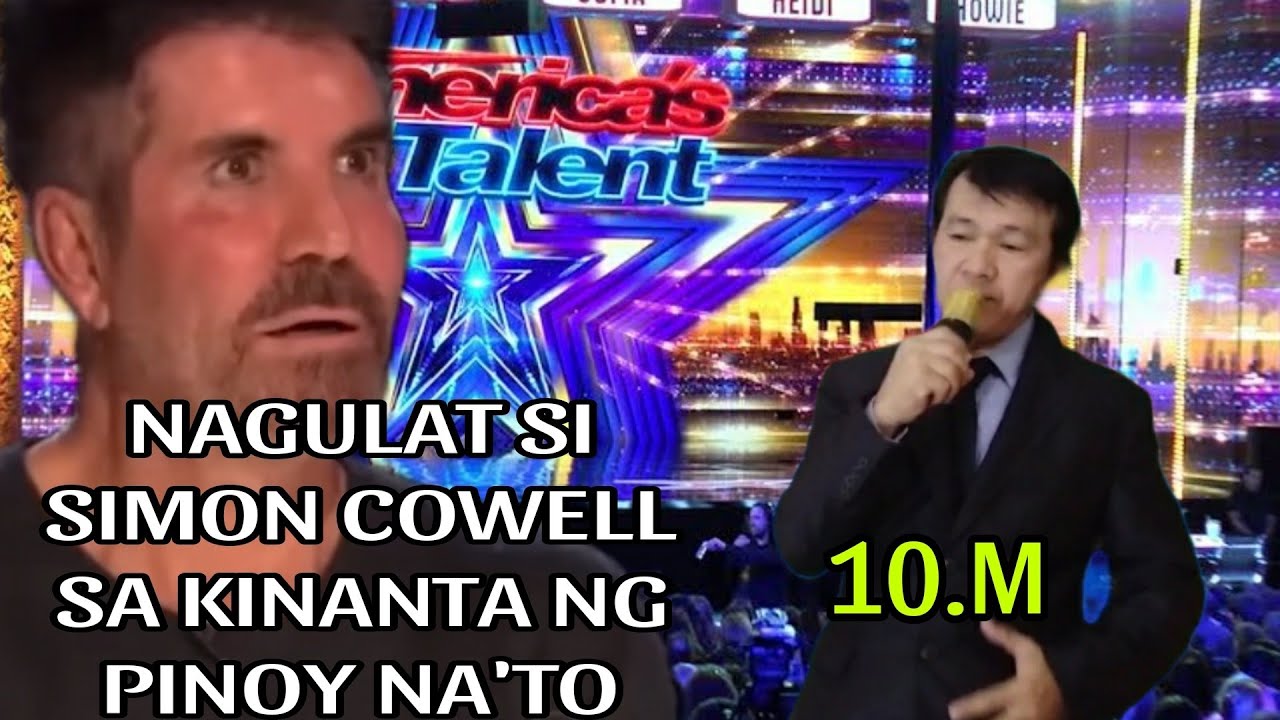 NAGULAT si Simon Cowell Sa kinanta ng pinoy na'to | Americas Got Talent 2024