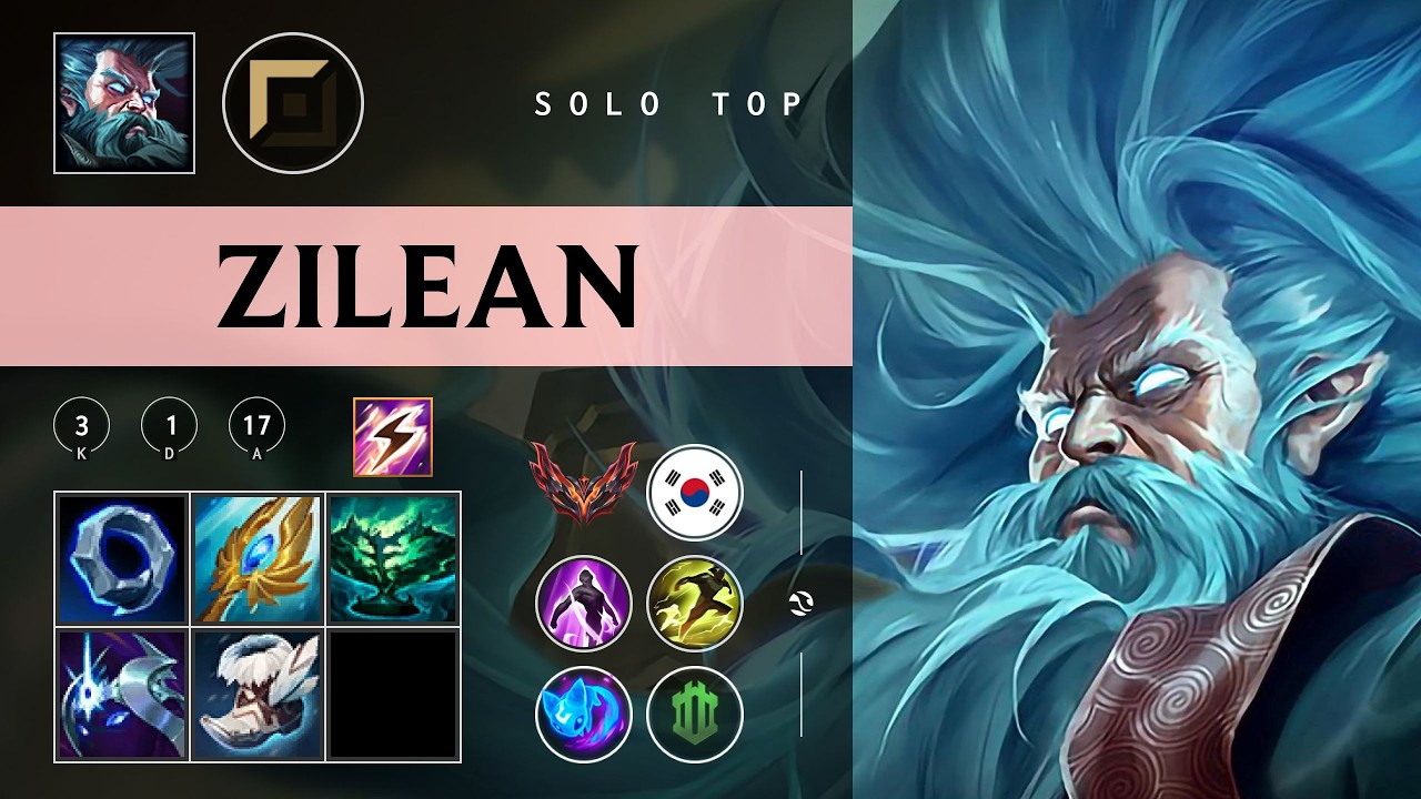 Zilean Top vs Rumble - KR Grandmaster Patch 26.04