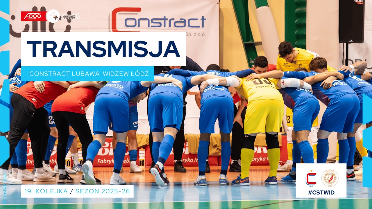 CONSTRACT LUBAWA-WIDZEW Ł&Oacute;DŹ| NA ŻYWO | 19. KOLEJKA 2025/26