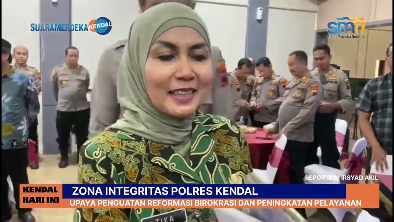 Zona Integritas Polres Kendal Sebagai Bentuk Upaya Reformasi Birokrasi dan Peningkatan Pelayanan