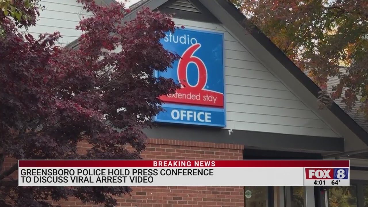 Greensboro police hold press conference to discuss viral arrest video