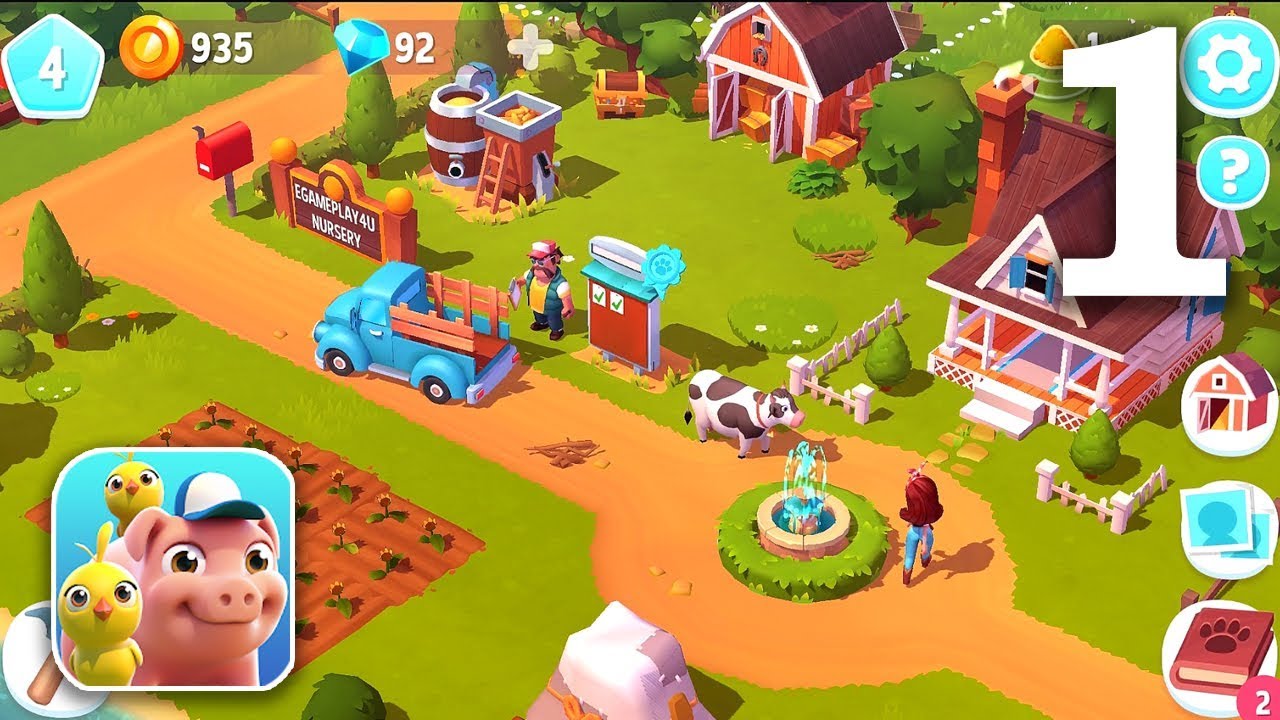 FarmVille 3 Animals Gameplay Walkthrough (Android,iOS) - Part 1