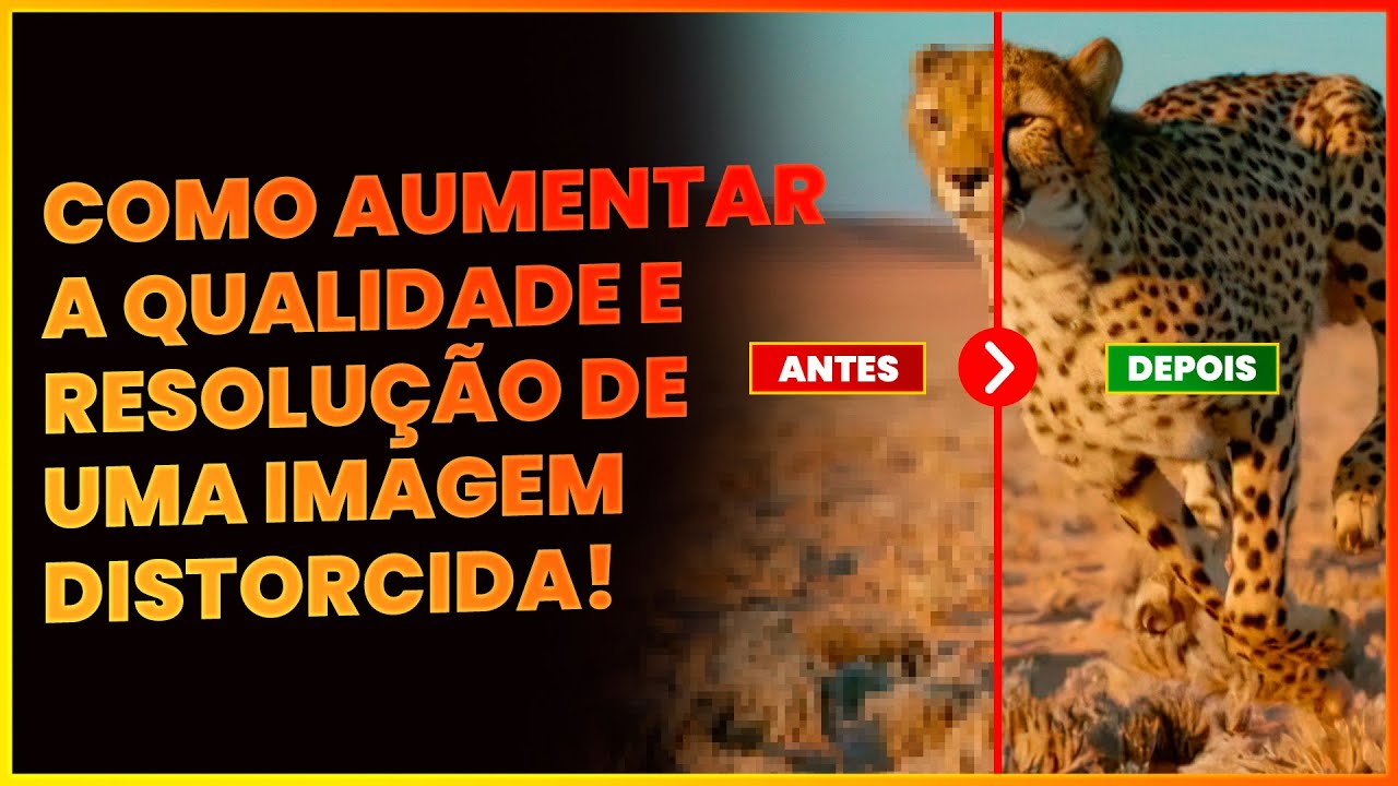 Como Melhorar a Qualidade de uma Imagem Distorcida! (Giga Pixel)