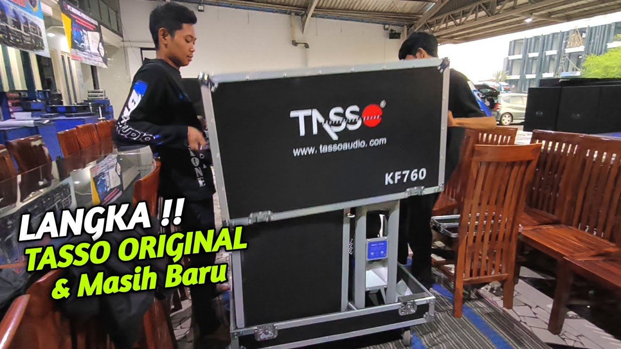 Barang Langka,,Seperti ini Wujud Tasso Original yg masih Baru Milik BP AUDIO