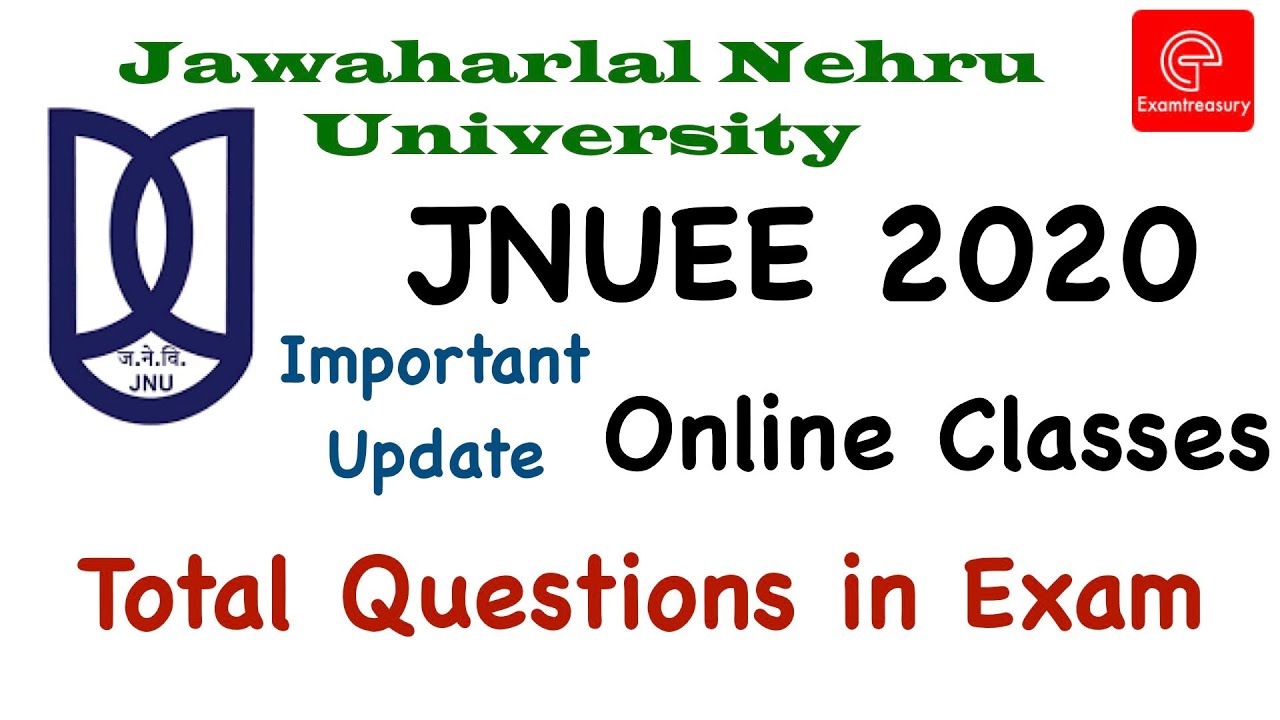 JNU Entrance Exam 2020 | JNUEE 2020 Important Update | Total Questions | Online JNU Test Series
