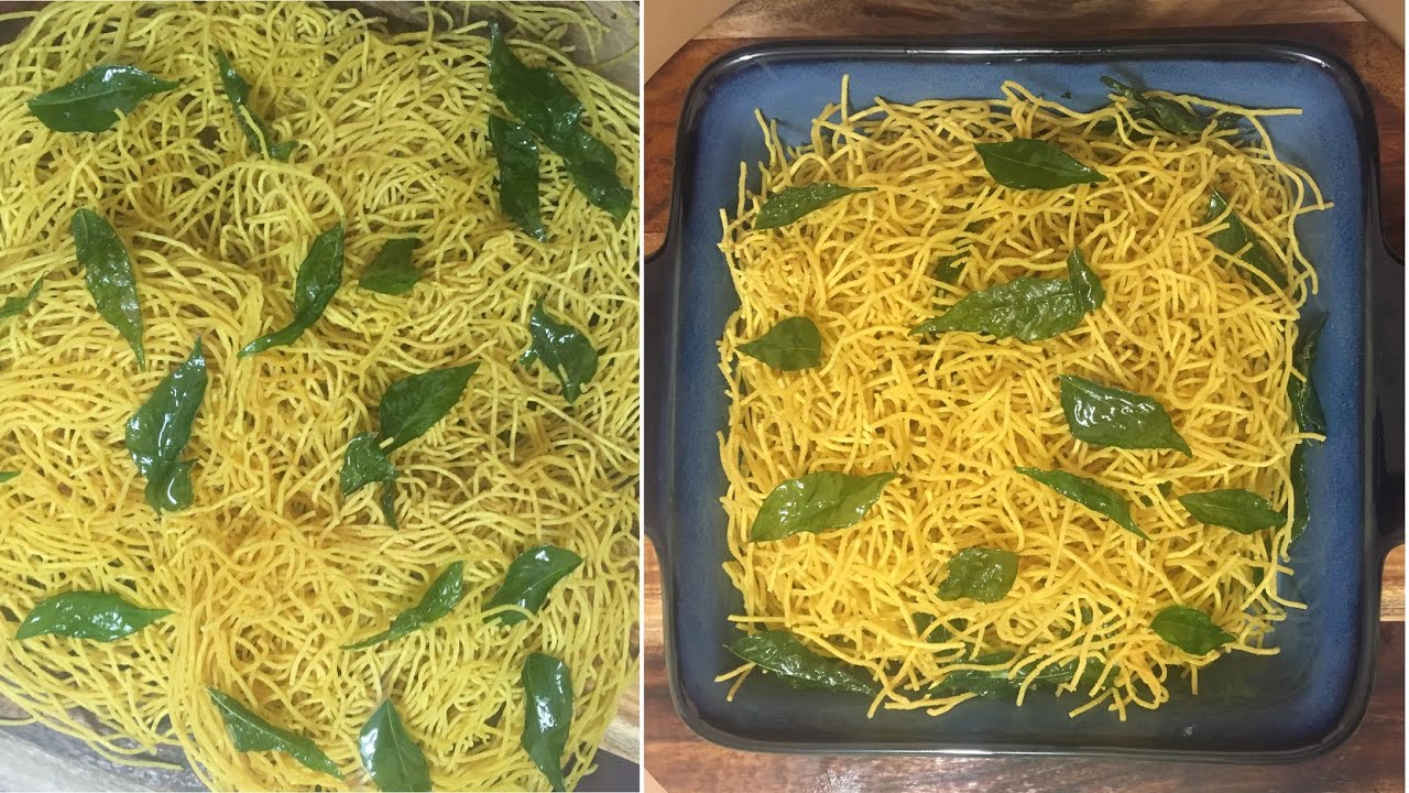 #diwalisnacks Nagercoil Special Omapodi Recipe In Tamil || Besan Sev Recipe With English Subtitle