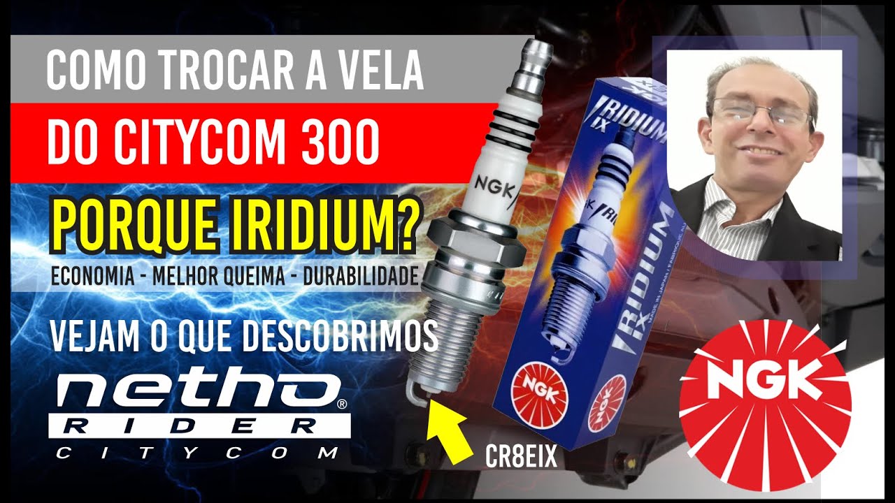 Troca da vela do Citycom veja o que descobrimos
