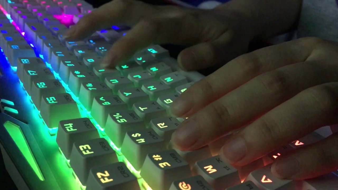 (ASMR) Typing on a Mechanical Keyboard /w No Talking