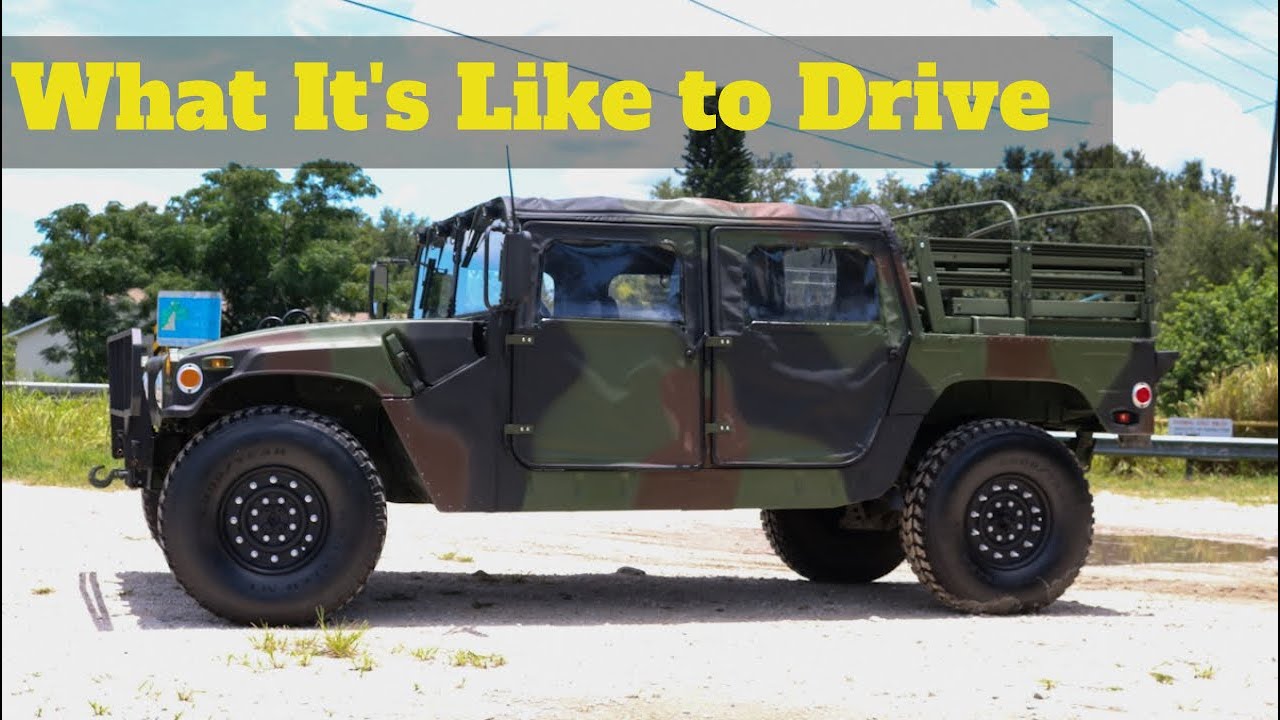 Humvee Build — вождение военного Humvee (HMMWV)