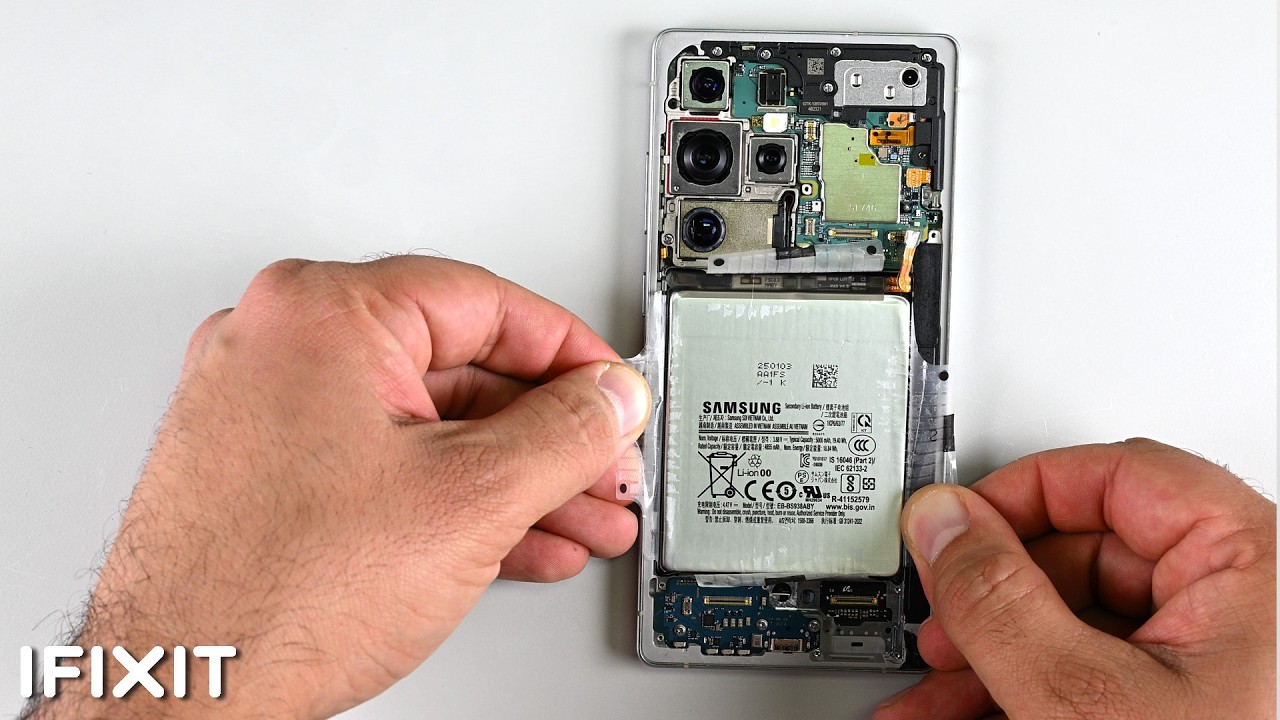 Galaxy S25 Ultra Teardown: The Highest Scoring Samsung Phone in 10 Years!
