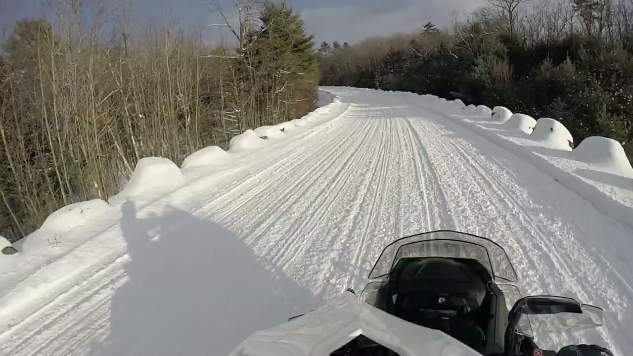 Riding Prospect Mountain Rd in Lake George, NY on 1/29/26 