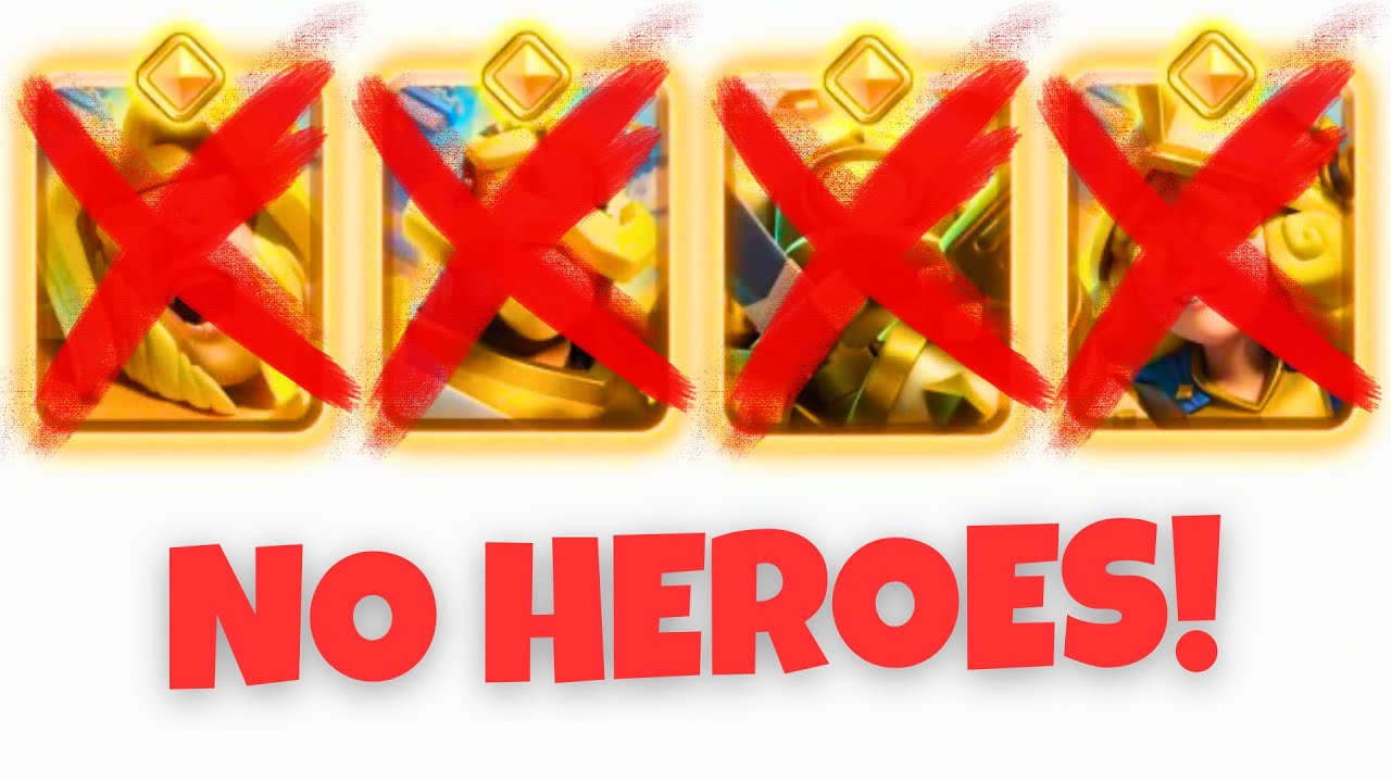 This Deck Has **NO HEROES**
