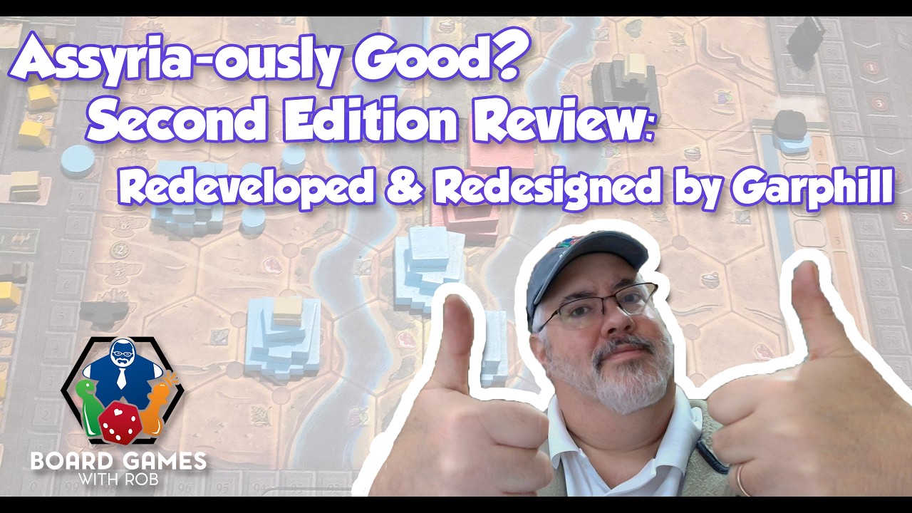 A Forgotten Euro Reborn? Assyria 2nd Edition Review | Board Games with Rob