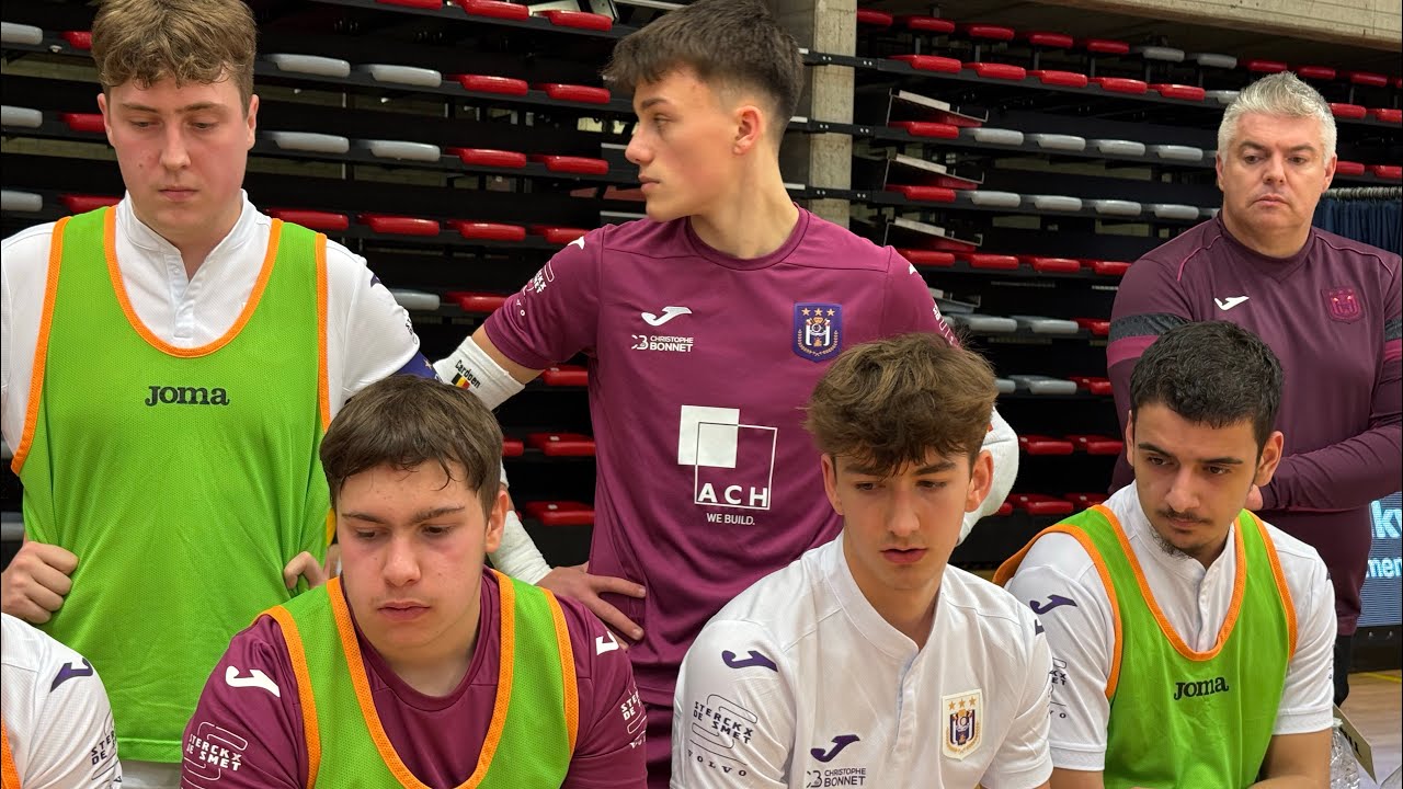 U21 Full Hasselt & Sportıng Anderlecht Futsal 1er helft #fullhasselt #rscanderlecht #matchday