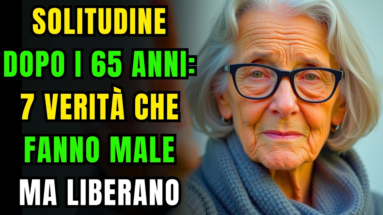 7 DURE verità sul vivere da sole dopo i 65 anni
